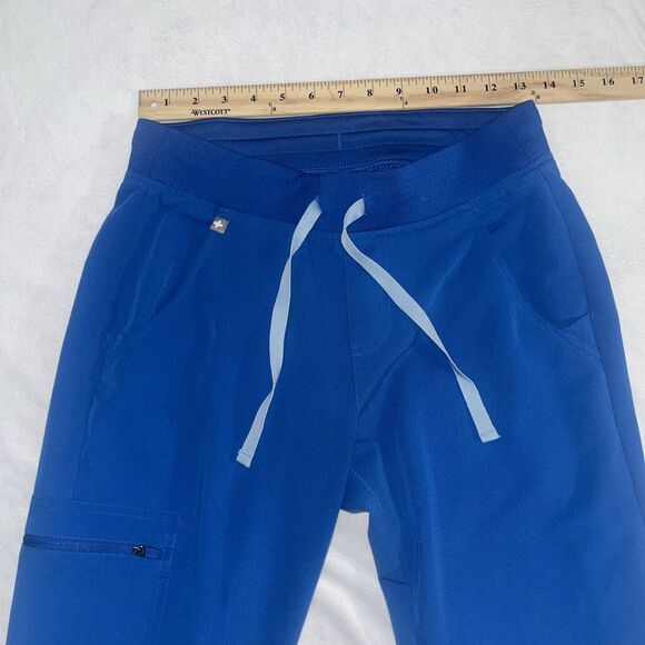 Figs Technical Collection Hospital Scrubs Pants (Women's X-Small) Blue XS Jogger - Picture 8 of 10